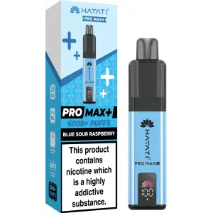Hayati Pro Max Plus 6000 Prefilled Pod Kit - 10mg | Blue Sour Raspberry